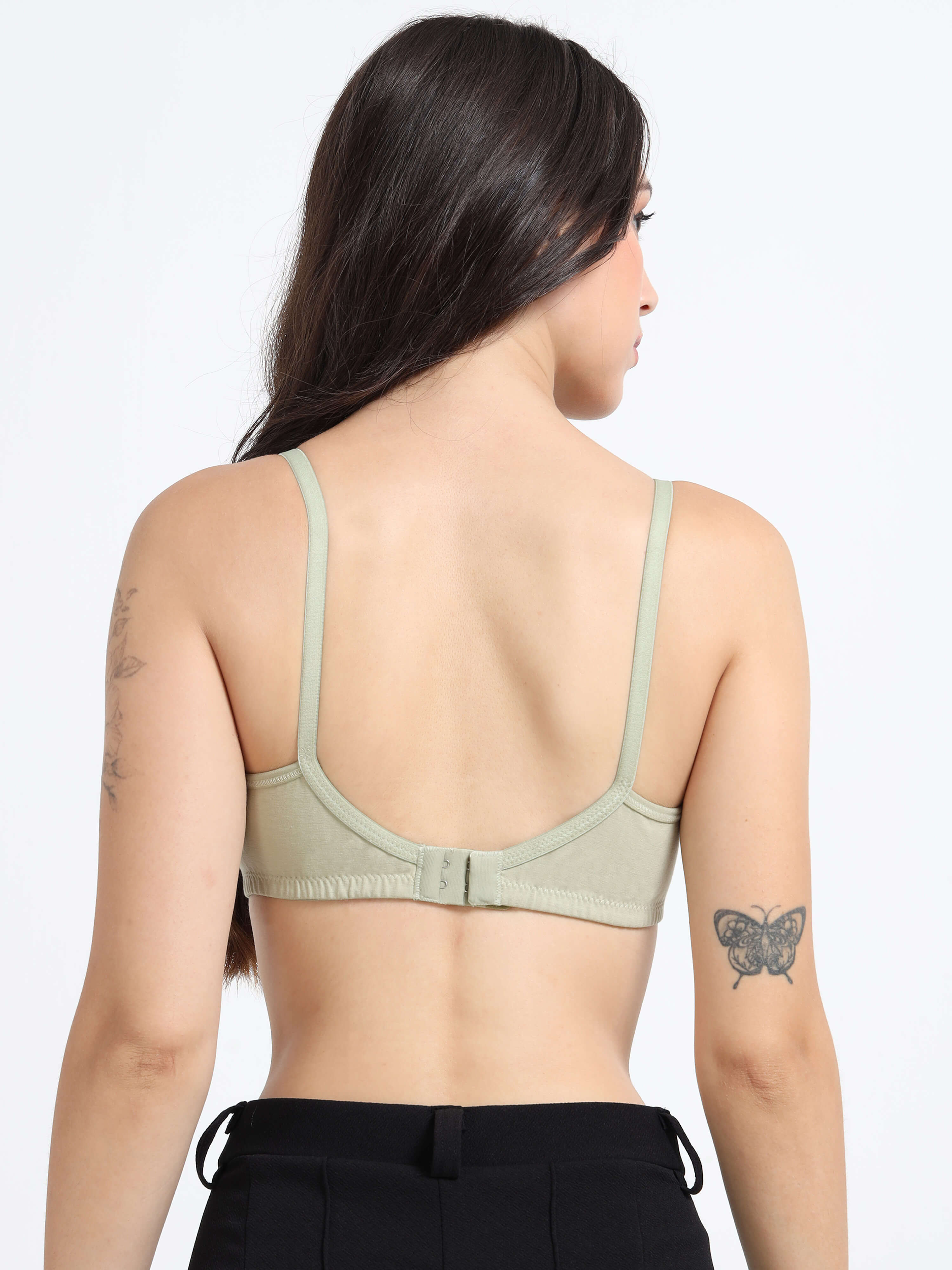H&F Women's Everyday Non Wired Full Coverage T-shirt Padded Bra