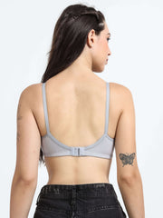 H&F Women's Everyday Non Wired Full Coverage T-shirt Padded Bra