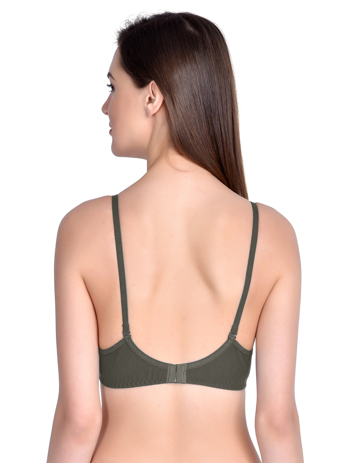 H&F Non-Padded Wirefree Full Coverage Cotton Rich T-shirt Bra