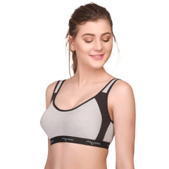 H&F Cotton Bra For Women - Non-Padded, Non-Wired, High-Coverage Bra, Sports Bra For All-Day Comfort |