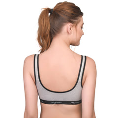 H&F Cotton Bra For Women - Non-Padded, Non-Wired, High-Coverage Bra, Sports Bra For All-Day Comfort |