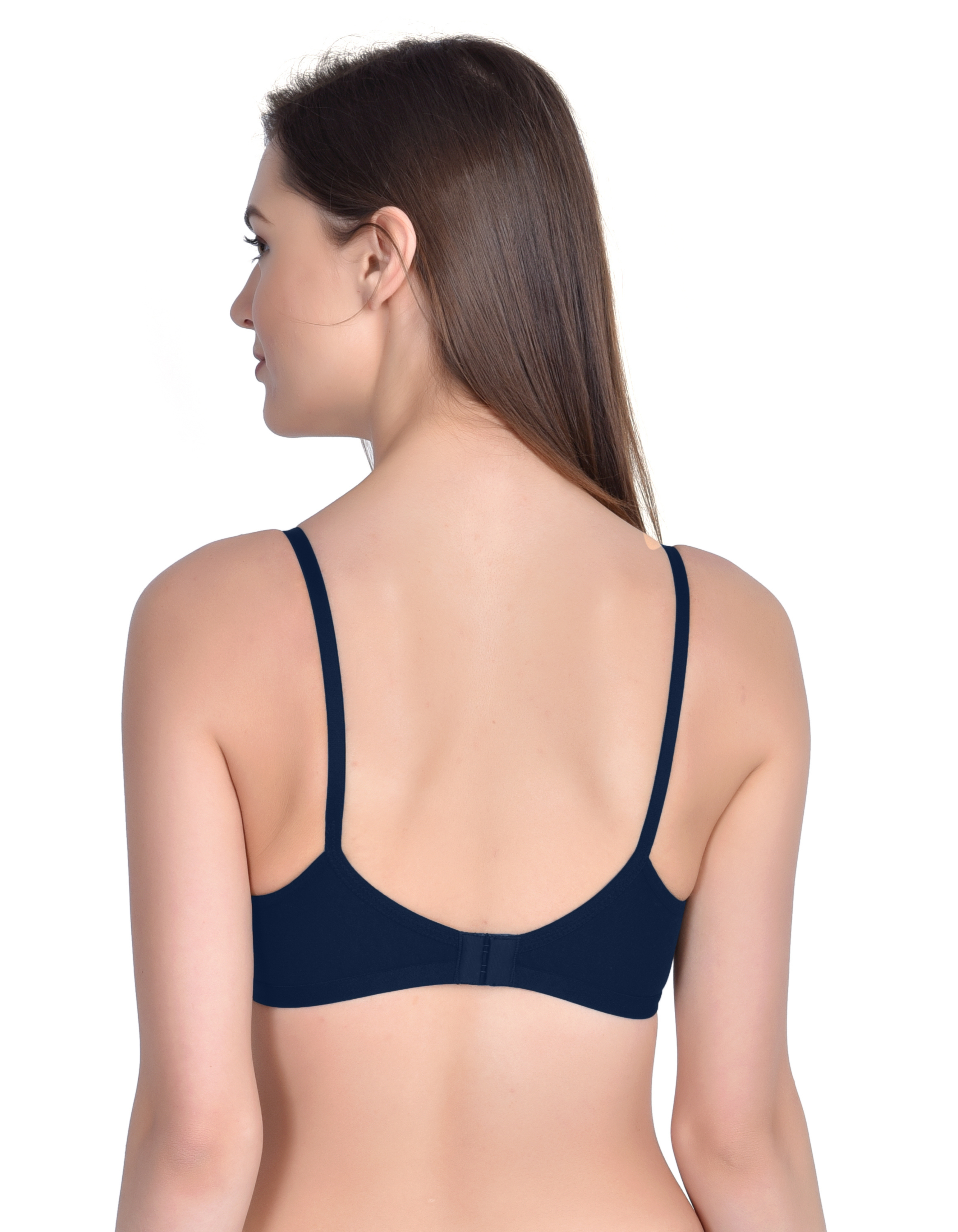 H&F Women's Non Padded and Non Wired Full Coverage Everyday T-Shirt Bra