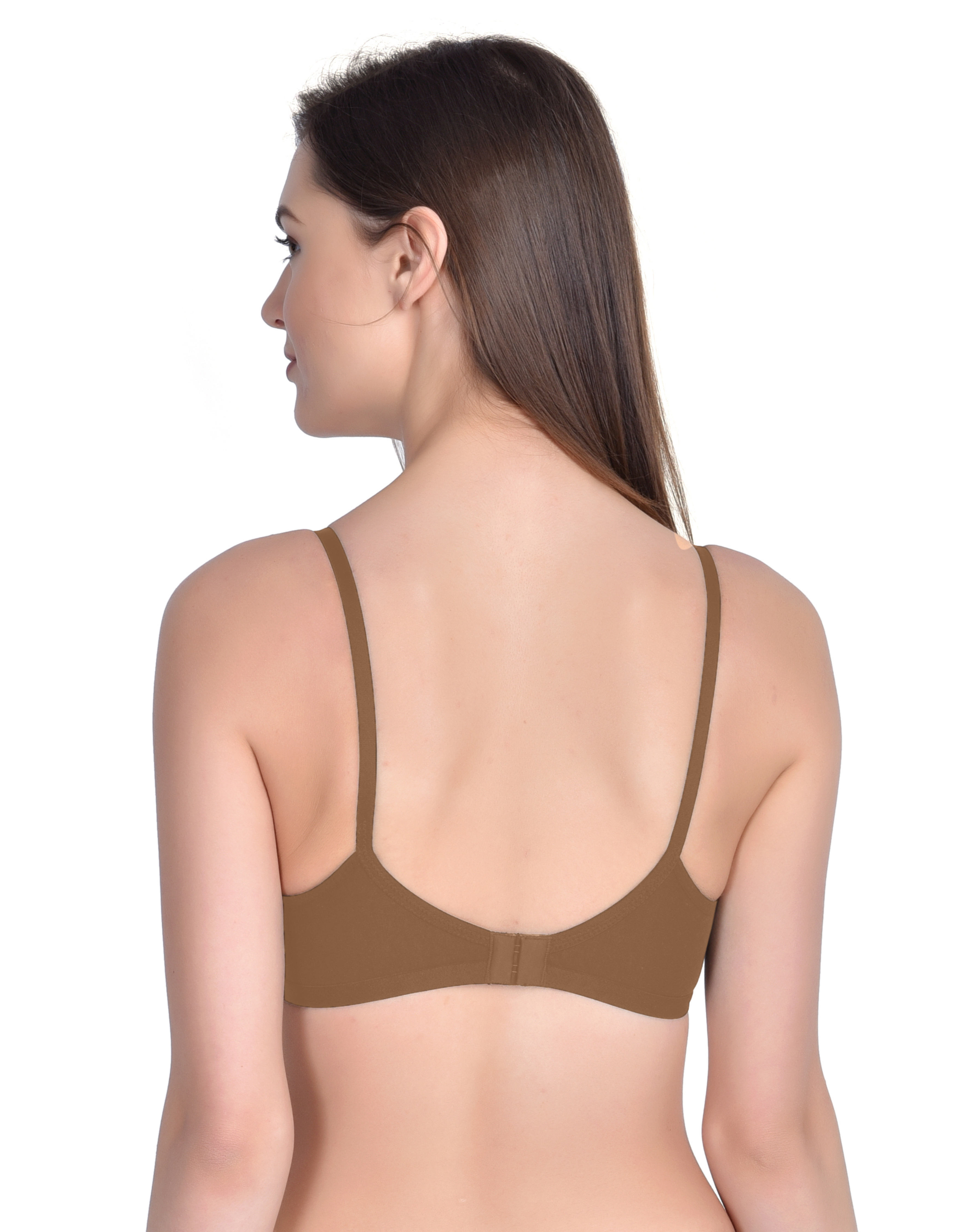 H&F Women's Non Padded and Non Wired Full Coverage Everyday T-Shirt Bra