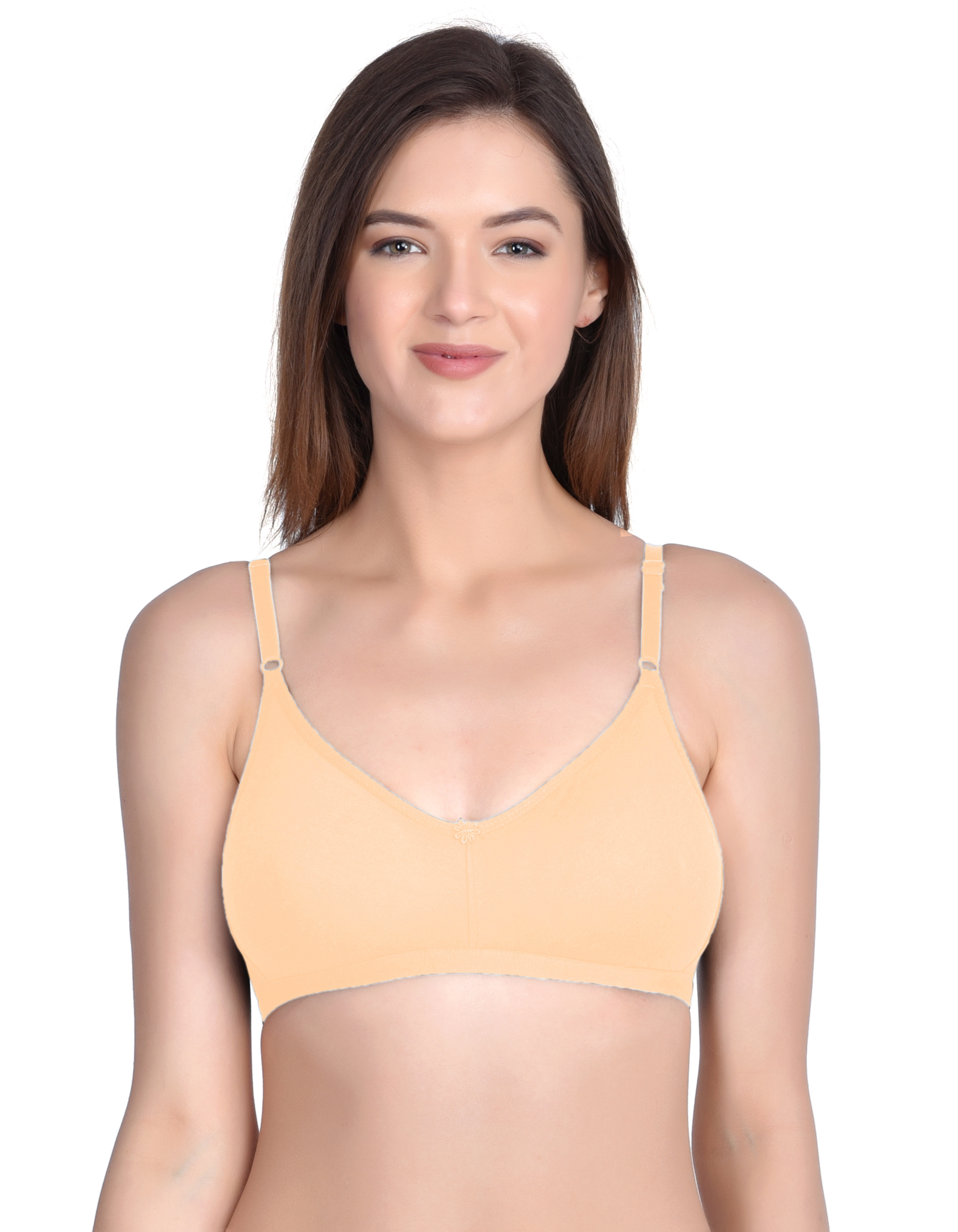 H&F Women's Non Padded and Non Wired Full Coverage Everyday T-Shirt Bra